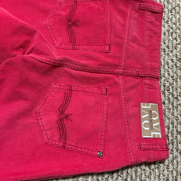 Mos Mosh NWT sz.27 pink bootcut corduroy pants - Picture 12 of 13